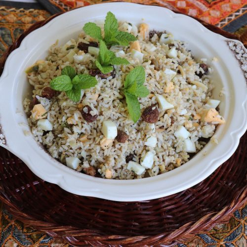 Rice, Almond and Sultana Stuffing